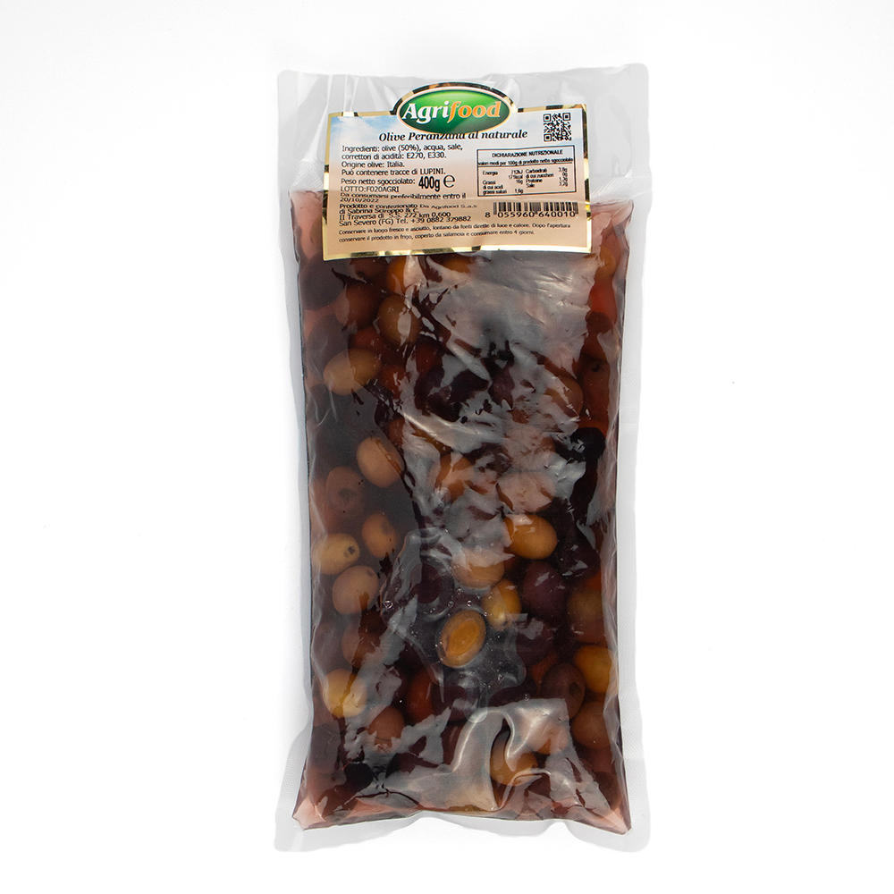 Olive Peranzana al naturale
