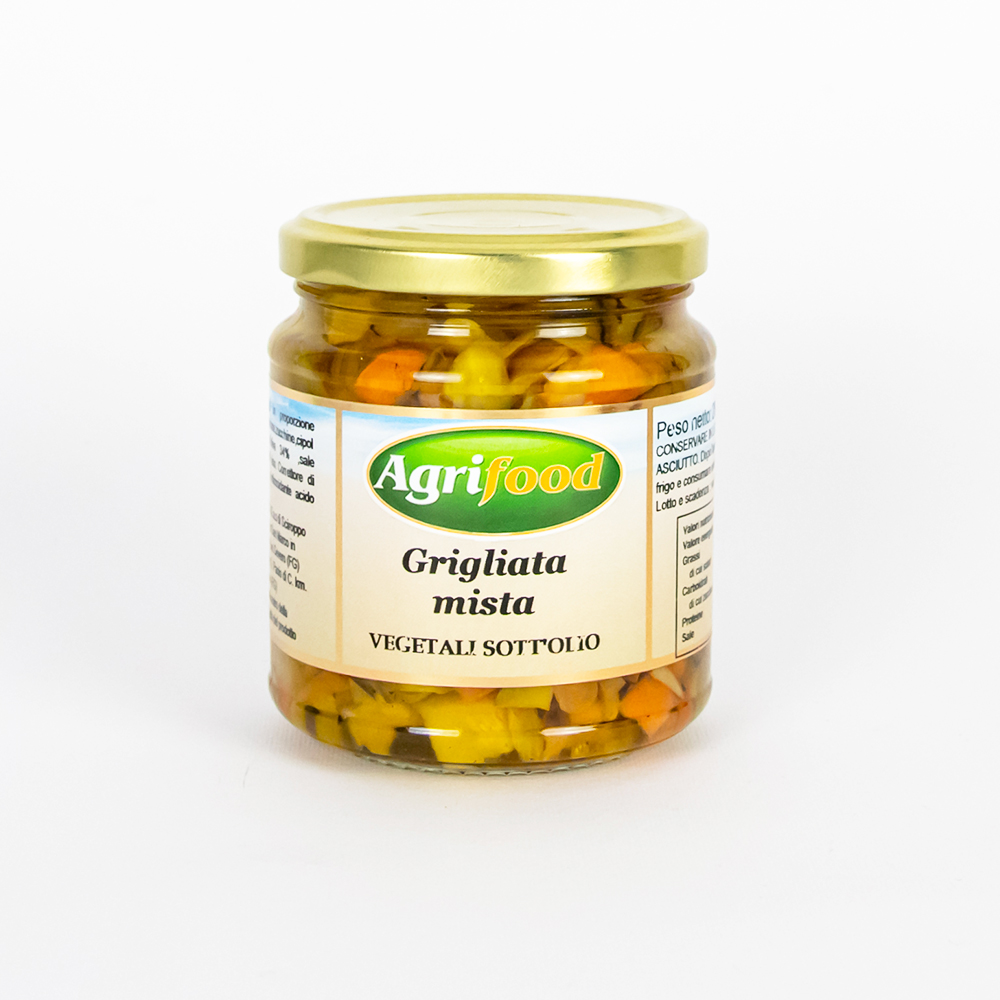 Grigliata mista in olio di oliva